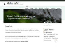 Tablet Screenshot of dubai-info.org